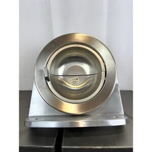 Duk-It Buffalo Jumbo Wall Mount Urn 1969 Cigarette Wall Stainless Steel 1227B